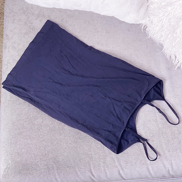 Black Spaghetti Strap Tank Top - Picture 2 of 3